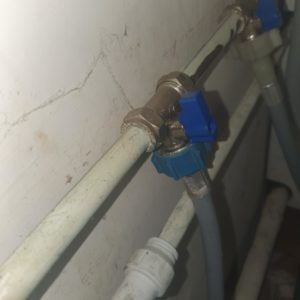 fixed plumbing pipework leaks